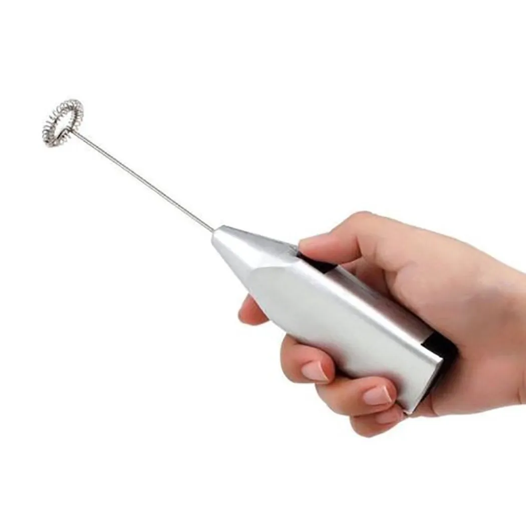Yogurt Maker Electric - 家庭用ミニステンレス鋼電動ハンドヘルド卵ビーターカプチーノラテコーヒーフォーマーホットチョコレートドリンクミキサー