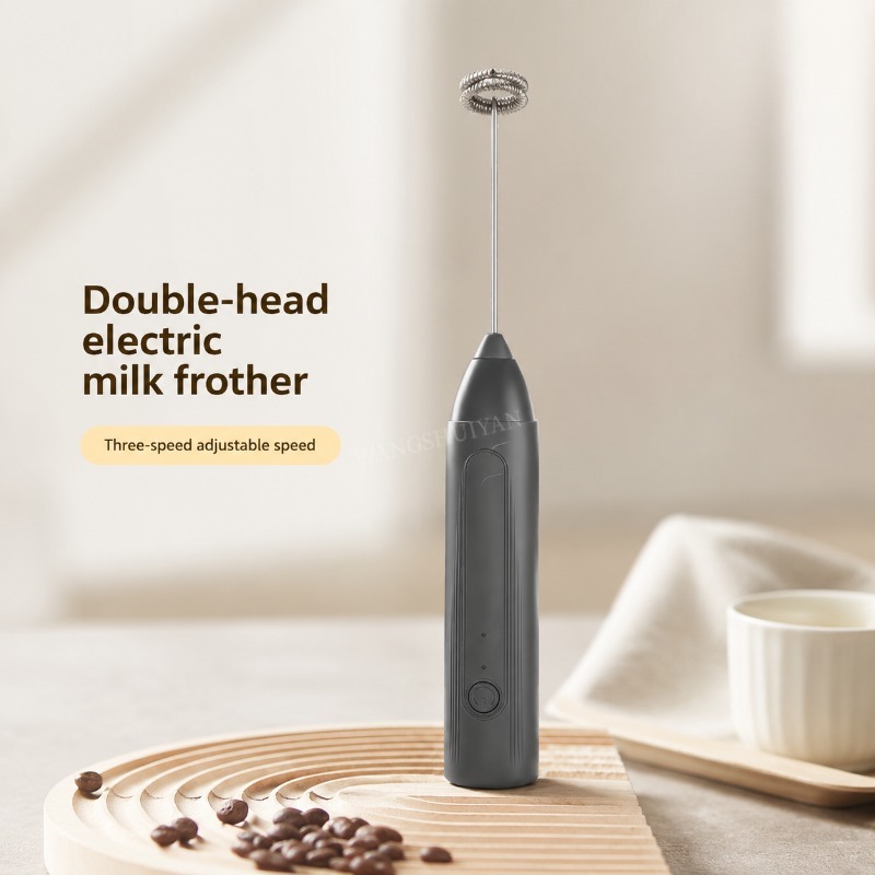 Yogurt Maker Electric - ミニミルク泡立て器 USB 充電式 3 スピードフォームメーカーコーヒー泡立て器ミキサー電動ハンドルブレンダーエッグビーター