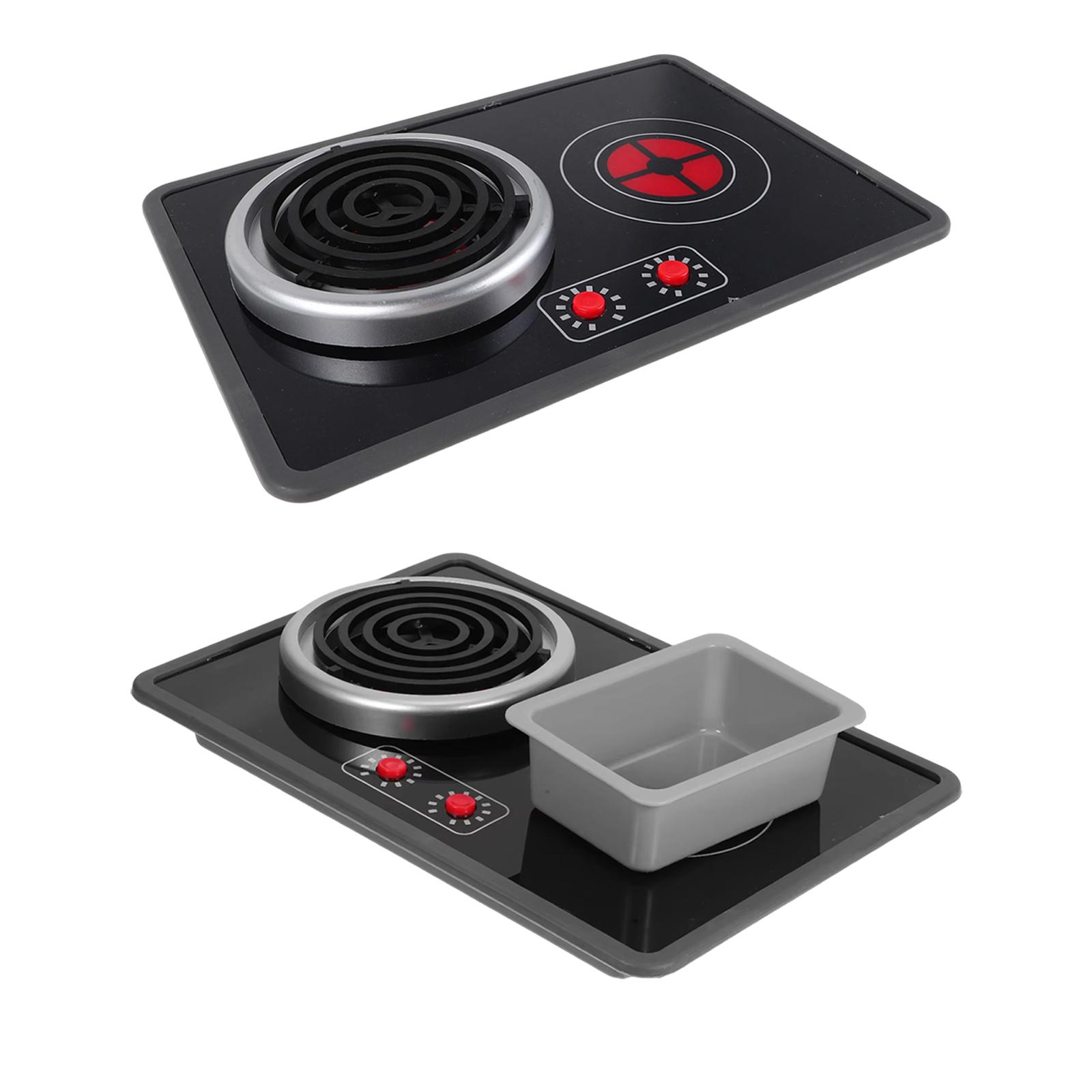 キッズキッチンおもちゃ ストーブおもちゃ ライトとサウンド付 - Kitchen Appliances Toys のレビューと価格