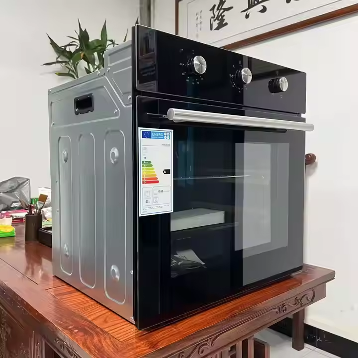 63L電気ビルトイン4機能ダブルオーブンキッチン家電ピザ電子 - Kitchen Appliances Built In のレビューと価格