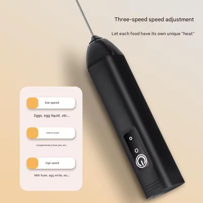ハンドヘルドミルクフォーマー 充電式電動泡立て器 3段階速度 - Yogurt Maker Electric のレビューと価格