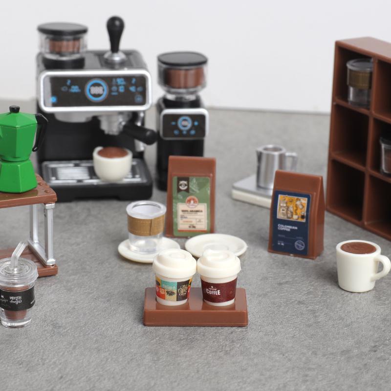 新しい # 1:12 ドールハウス用ミニチュアコーヒーメーカ - Kitchen Appliances Toys のレビューと価格
