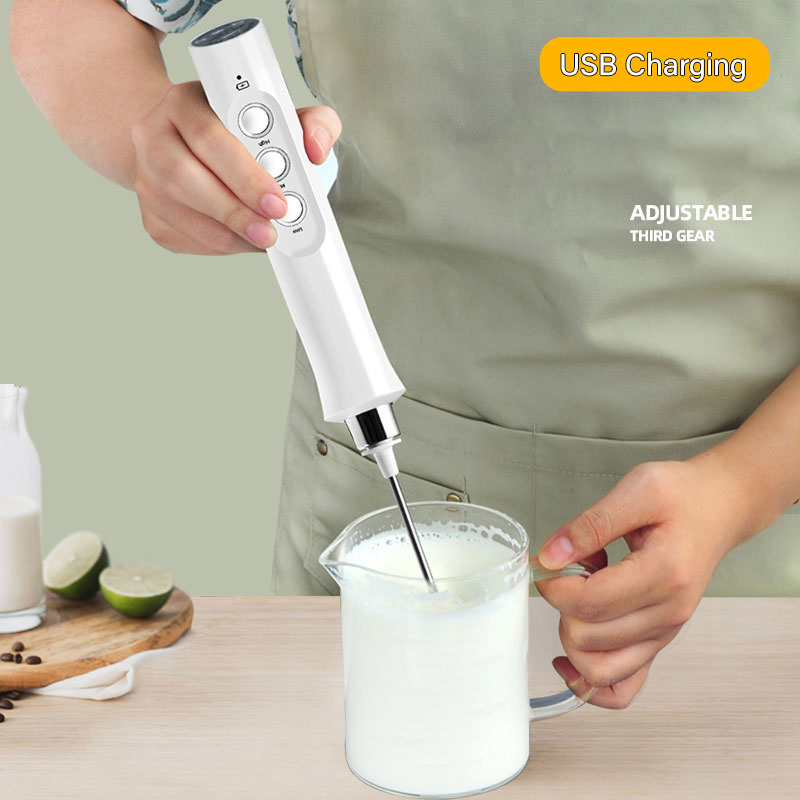 3 で 1 ポータブル充電式電動ミルク泡立て器フォームメーカ - Yogurt Maker Electric のレビューと価格