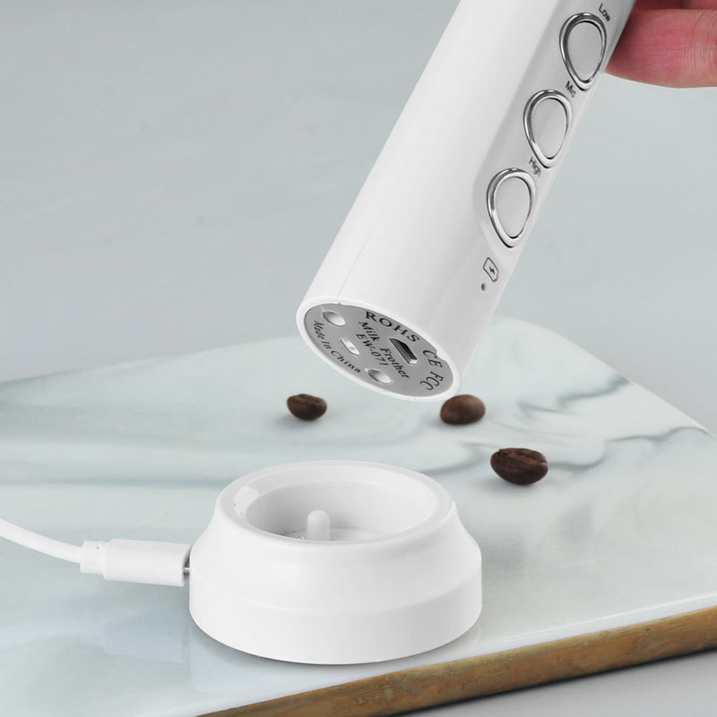 3 で 1 ポータブル充電式電動ミルク泡立て器フォームメーカ - Yogurt Maker Electric のレビューと価格