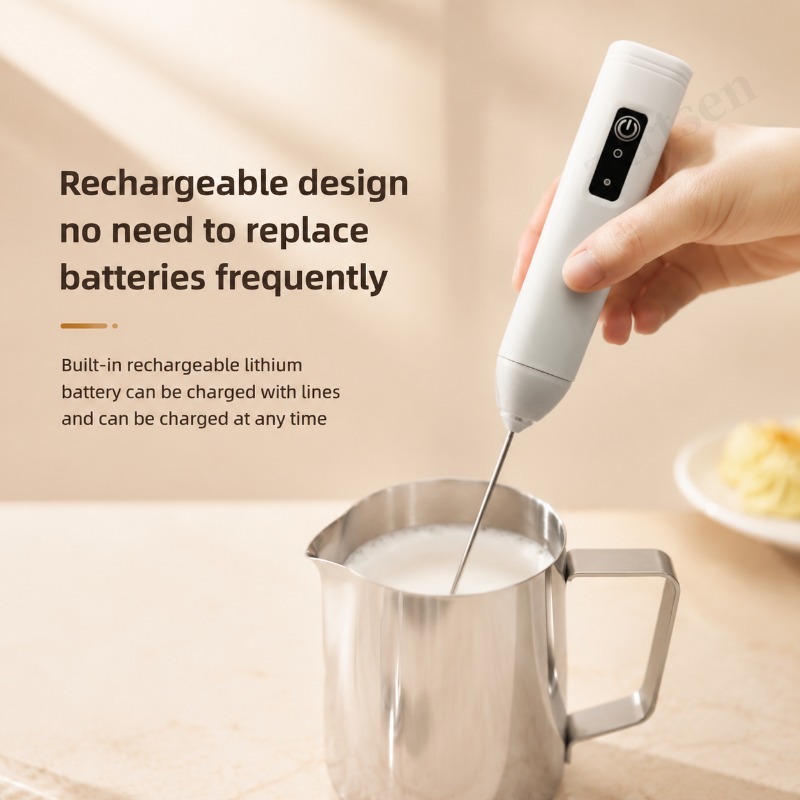 電動コーヒーフォーマー 2 in 1 充電式 Type-C  - Yogurt Maker Electric のレビューと価格