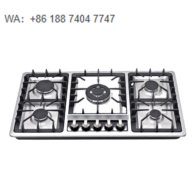 省エネビルトインコンロ 5口 ステンレス製一体型調理器具 モ - Kitchen Appliances Built In のレビューと価格