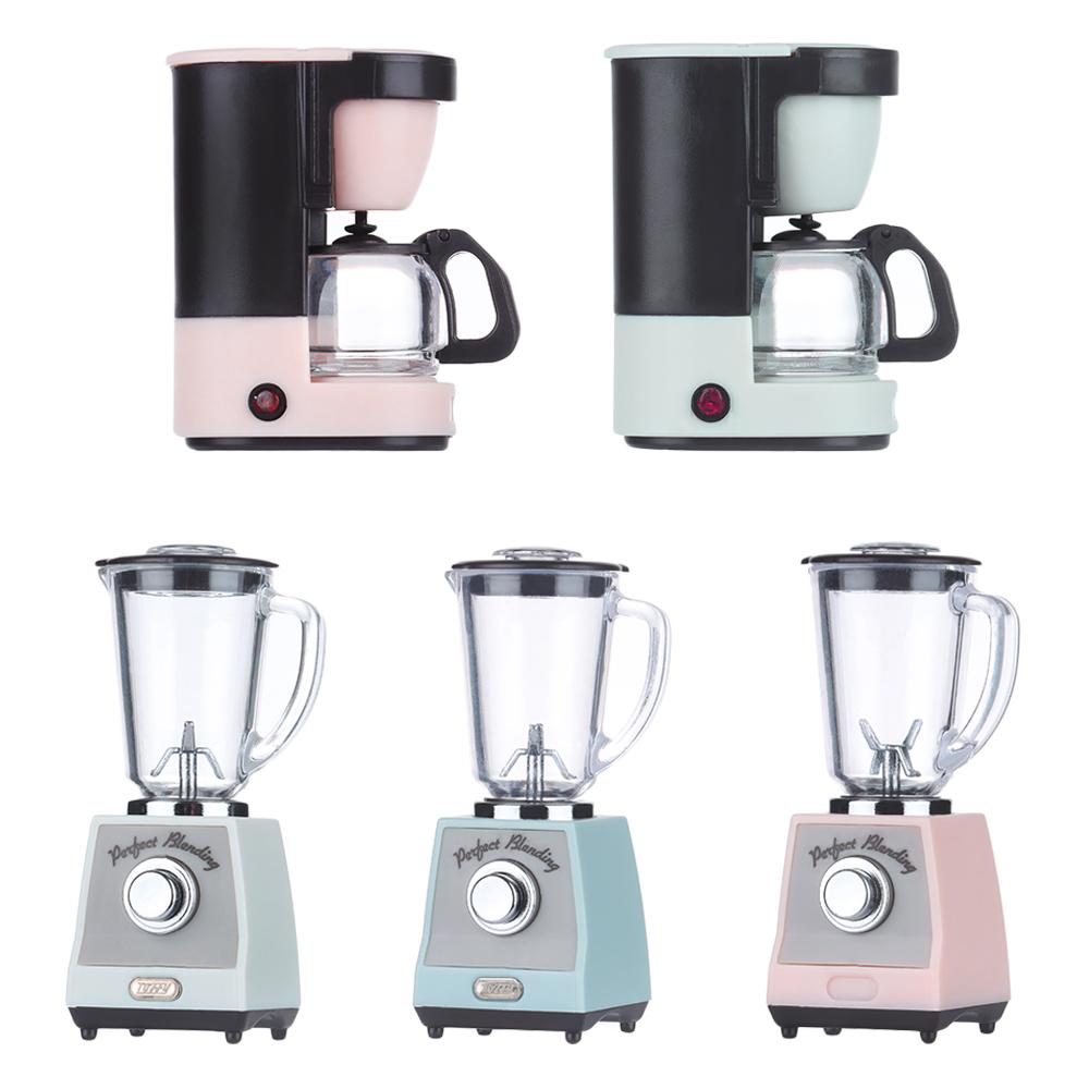 プラスチック製のミニチュアコーヒーメーカー,シミュレーション - Kitchen Appliances Toys のレビューと価格