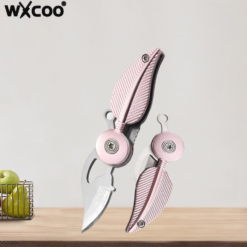 WXCOOミニナイフ、創造的な羽根型クラフトナイフ、多機能キ - Kitchen Appliances Best のレビューと価格