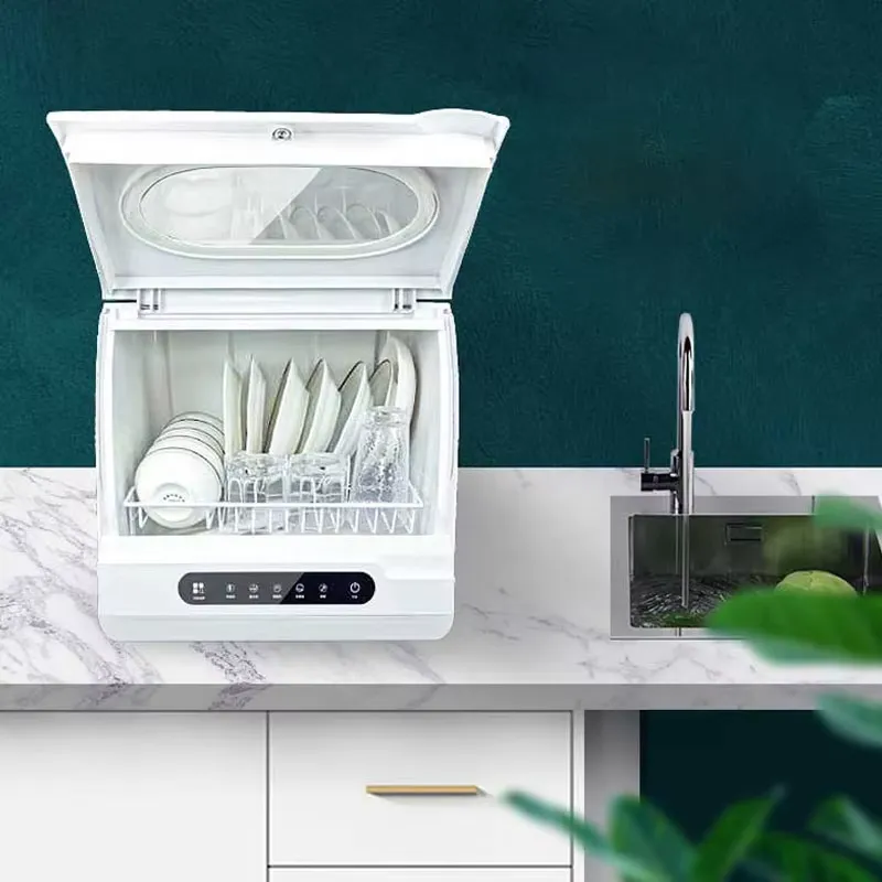 キッチン用食器洗い機、小型自動スマート卓上空気乾燥式ポータブ - Kitchen Appliances Built In のレビューと価格