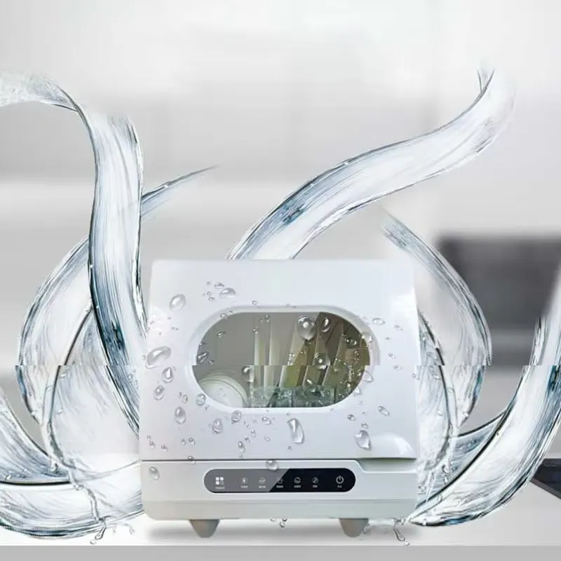 キッチン用食器洗い機、小型自動スマート卓上空気乾燥式ポータブ - Kitchen Appliances Built In のレビューと価格