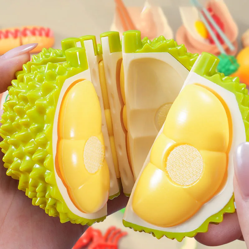 子供のためのモンテッソーリハウスゲーム,果物,ピタヤ,野菜, - Kitchen Appliances Toys のレビューと価格