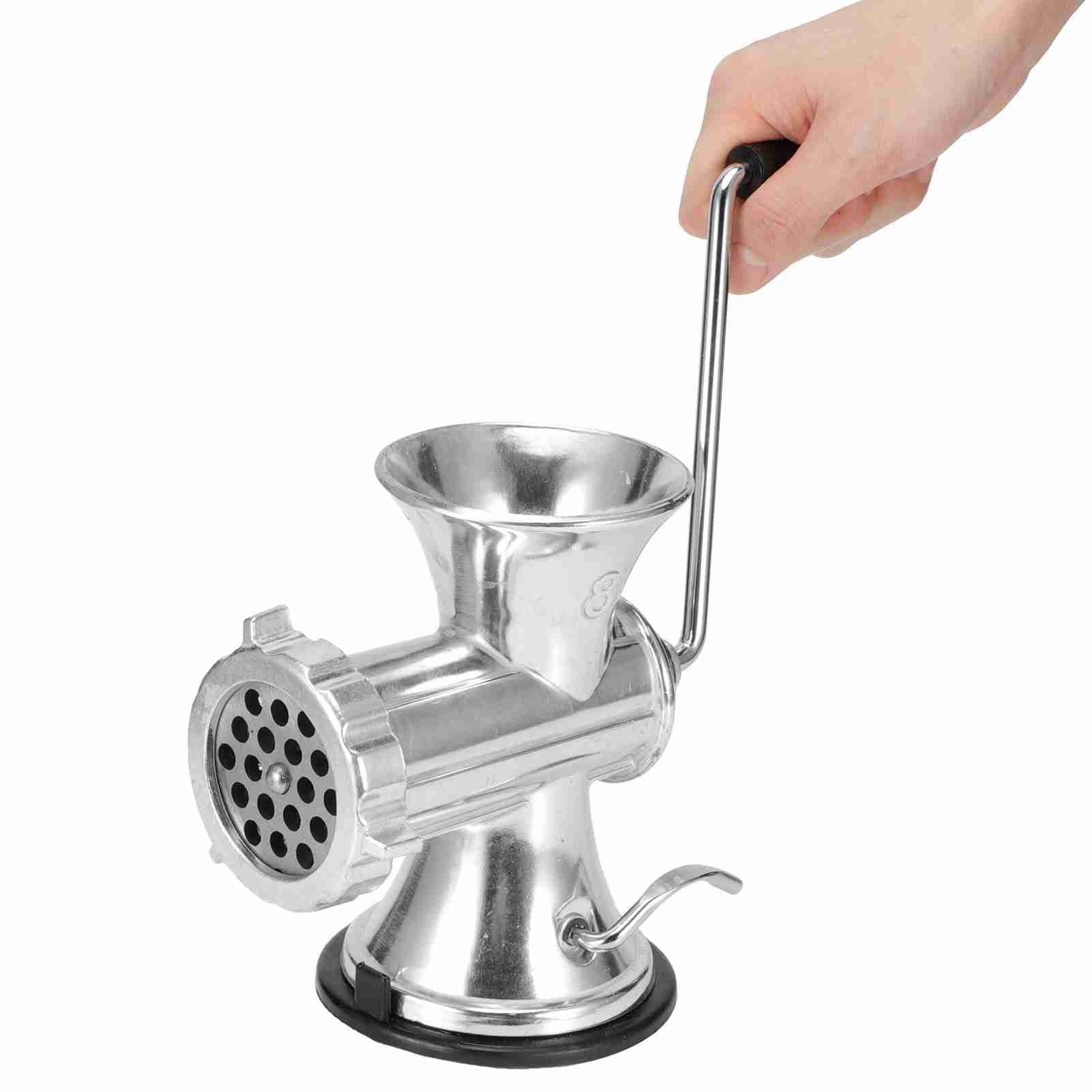 銀アルミニウム合金手動肉挽き肉,家庭用ソーセージ,野菜チョッ - Kitchen Appliances Best のレビューと価格
