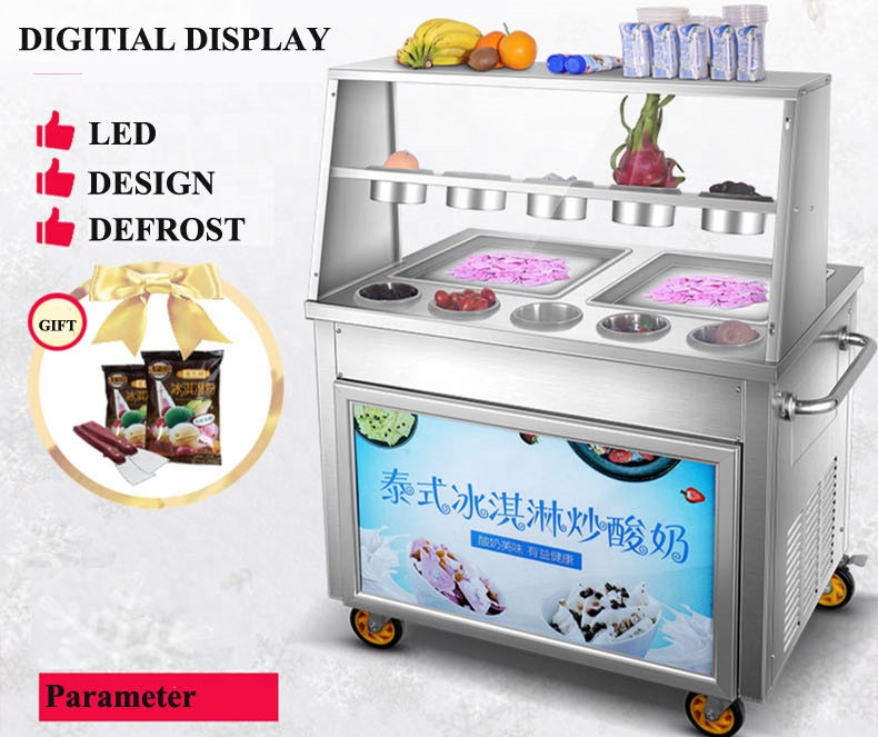 フライドアイス製造機 業務用電気アイスロールメーカー パンア - Yogurt Maker Electric のレビューと価格