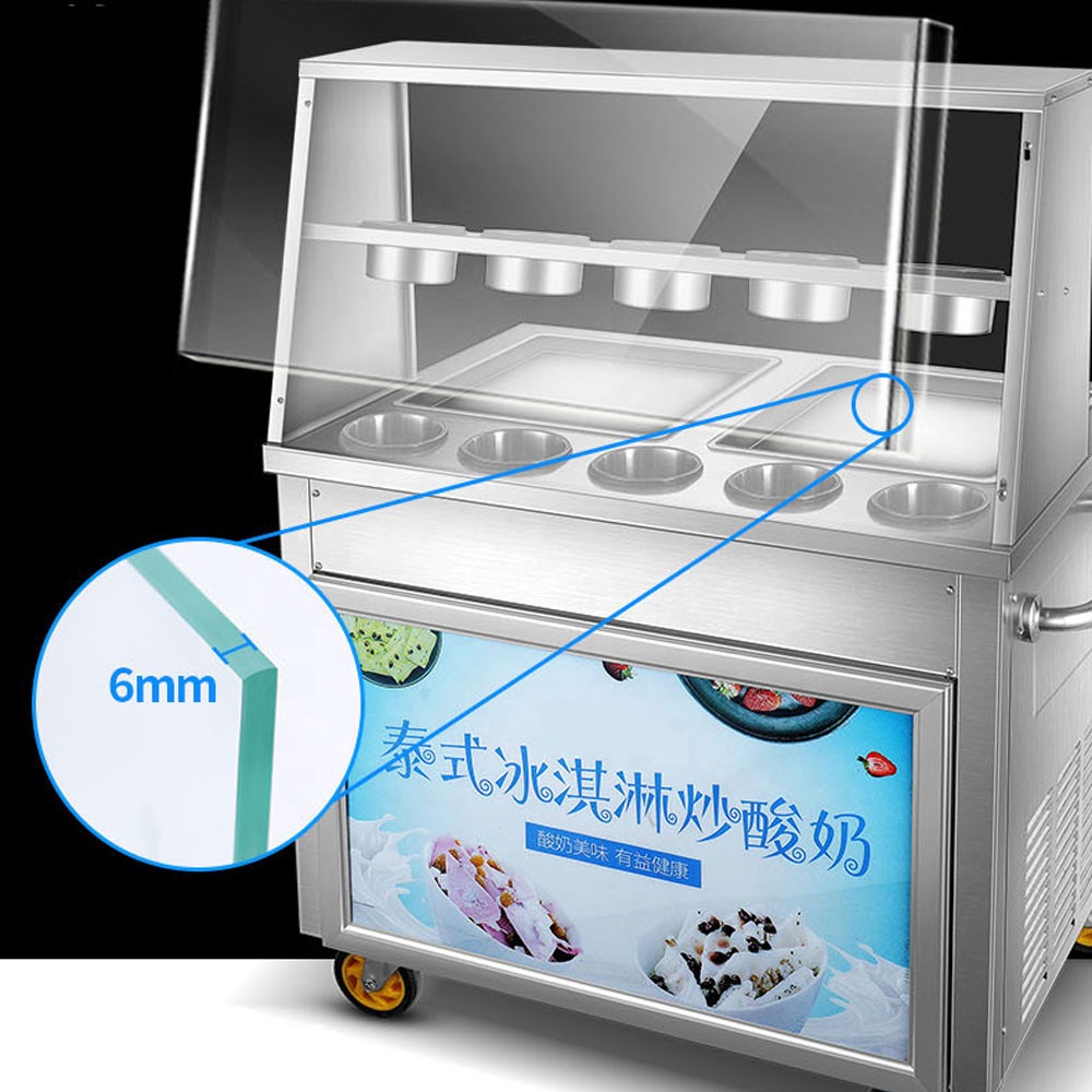 フライドアイス製造機 業務用電気アイスロールメーカー パンア - Yogurt Maker Electric のレビューと価格